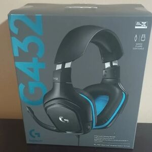 Logitech G432 Wired Gaming Headset 7.1 Surround Sound Headphones PRO Black